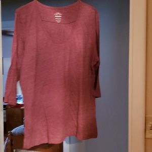3/4 length sleeve top